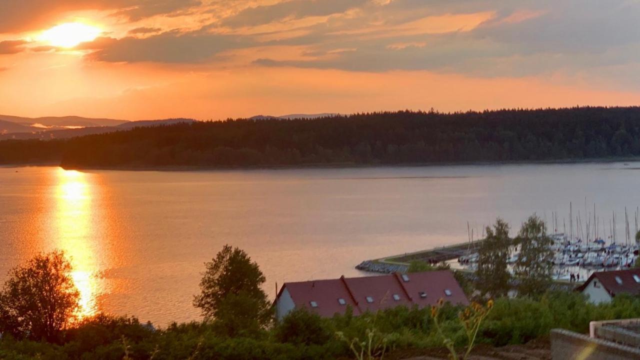 Apartmán Plachetnice Frymburk Esterno foto